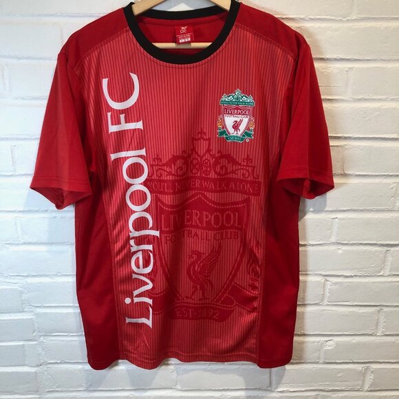 L.F.C. Liverpool Football Club You'll Never Walk Alone Football Jersey Large - Picture 1 of 8